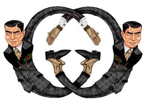 mike frederiqo gucci|Fashion gurus transformed into their own logos .